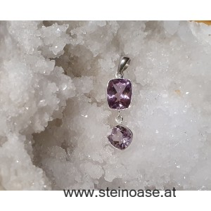 Anhänger Amethyst facettiert